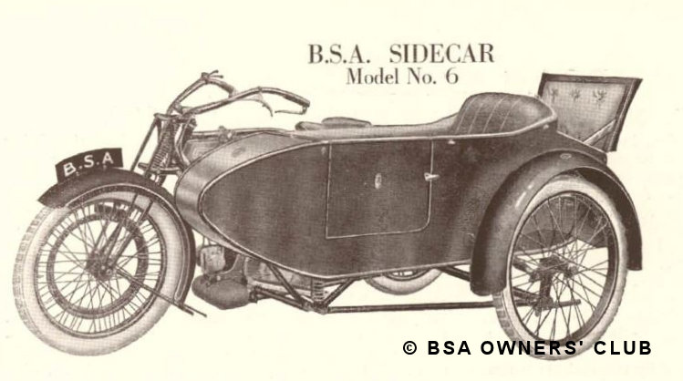 Sidecar Model No 6