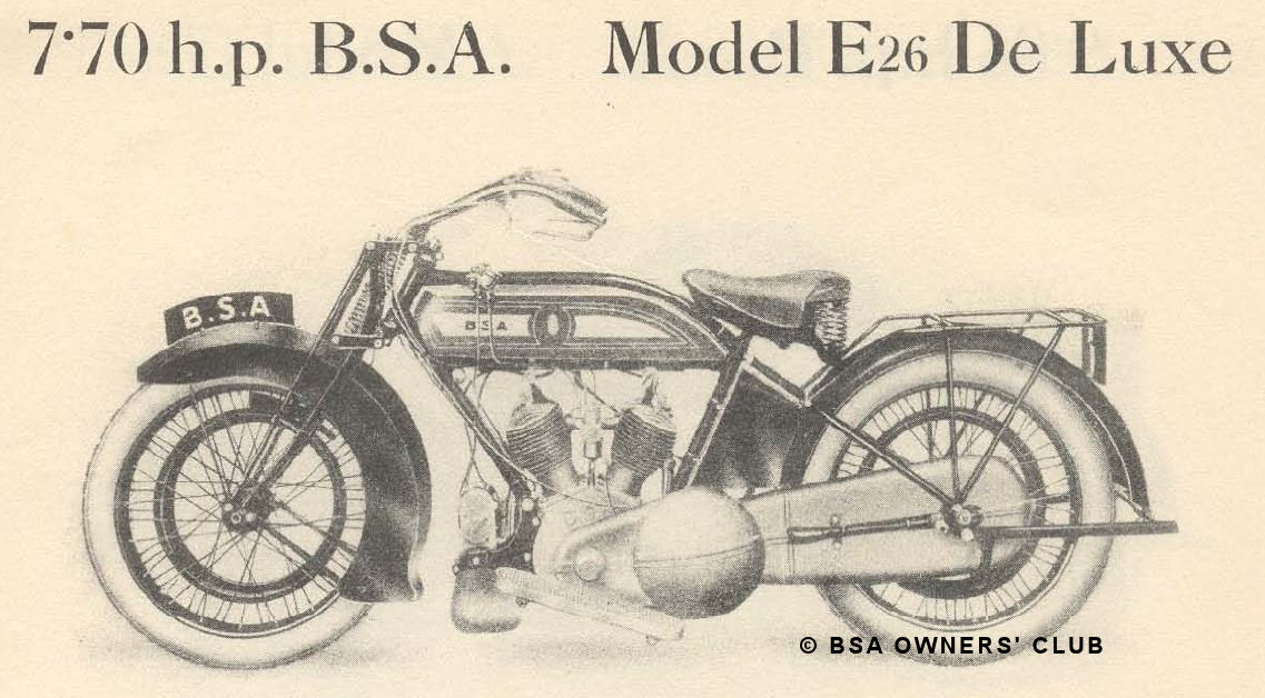 Model E26 DeLuxe