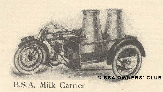 BSA Milk Carrier