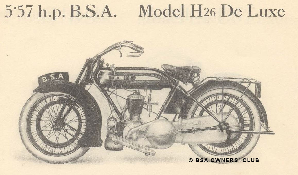 Model H26 DeLuxe
