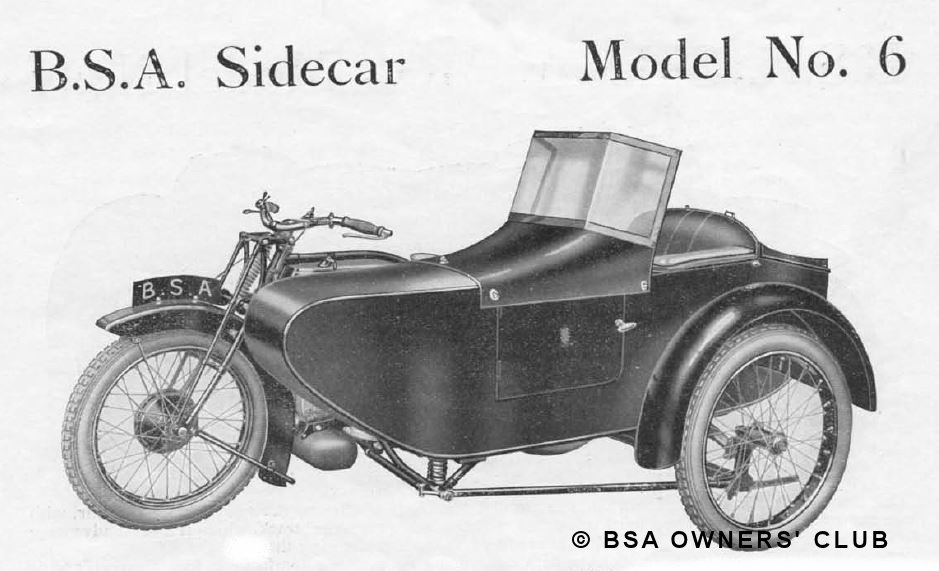 Sidecar Model No 6