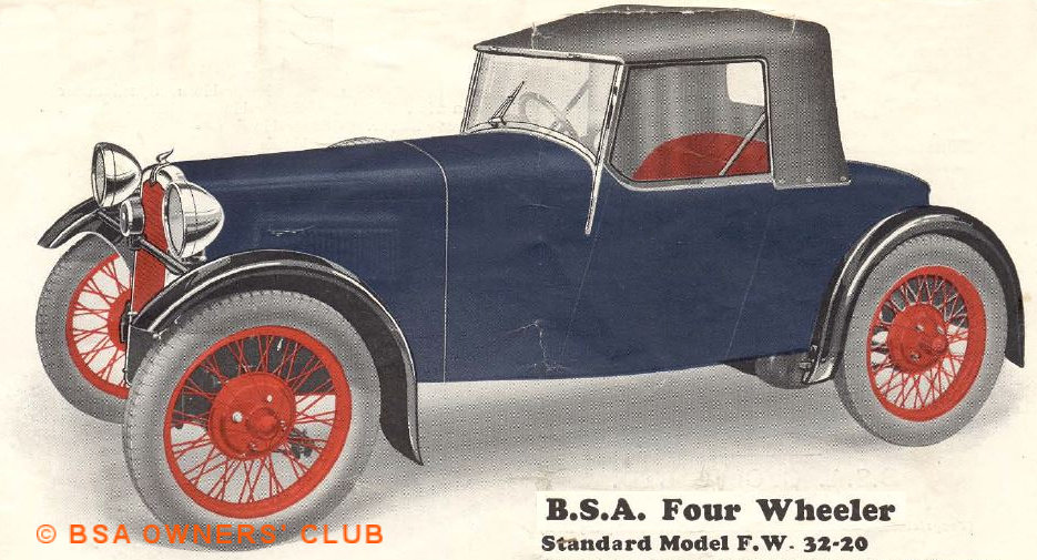 BSA 4-Wheeler F.W. 32-20