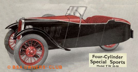 Four Cylinder Special Sports TW33-10