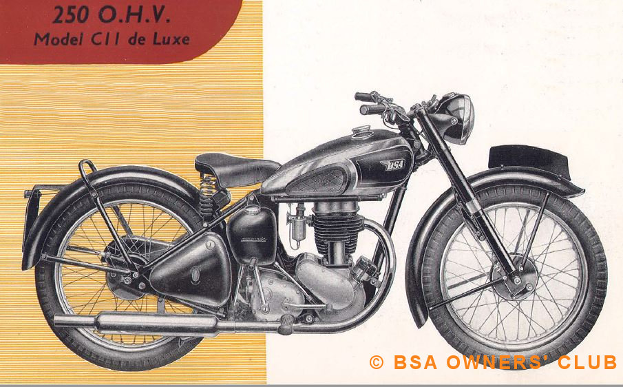 C11 250cc DeLuxe