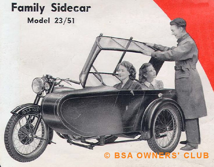 Model 23/51 Sidecar