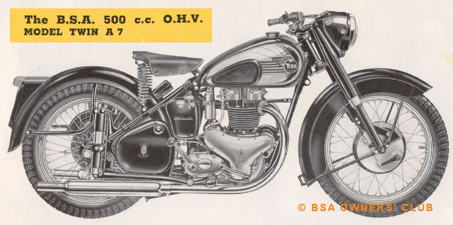 A7 500cc OHV Twin