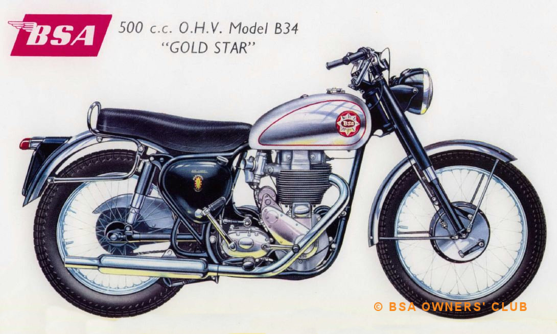 B34 500cc Gold Star