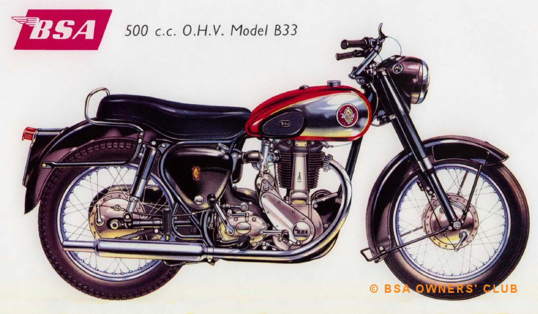 B33 500cc OHV