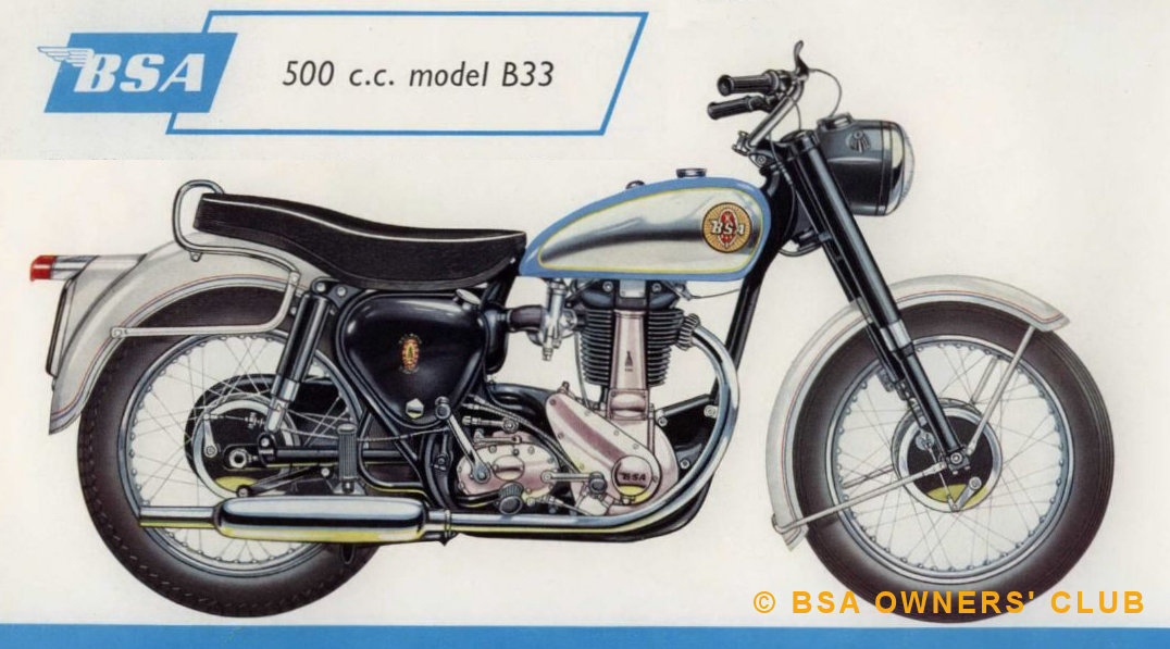B33 500cc OHV