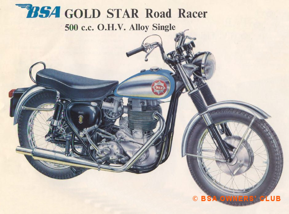 Gold Star Road Racer 500cc