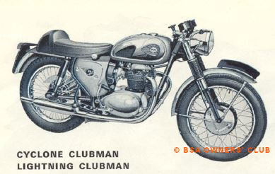Cyclone/Lightning Clubmans