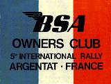 1968 Rally Plaque