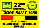 1985 Rally Plaque