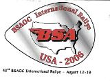 2006 Rally Plaque